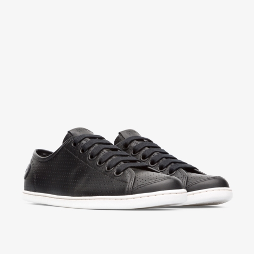 Camper Uno Womens Sneakers US-47269 Black Online Sale